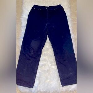Dark Blue Corduroy Pants